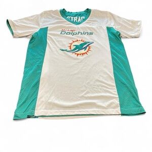 Miami Dolphins NFL Reversible Flag Football Youth Jersey Size Medium